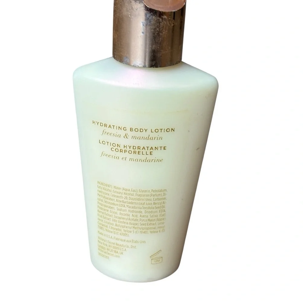 Victoria's Secret Freesia & Mandarin Body Lotion 2 oz Simply Breathless NEW RARE